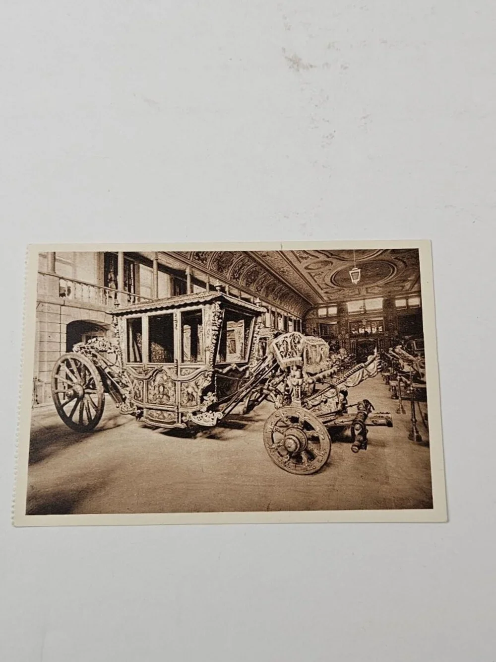 Late XVII Century French Coach Postcard